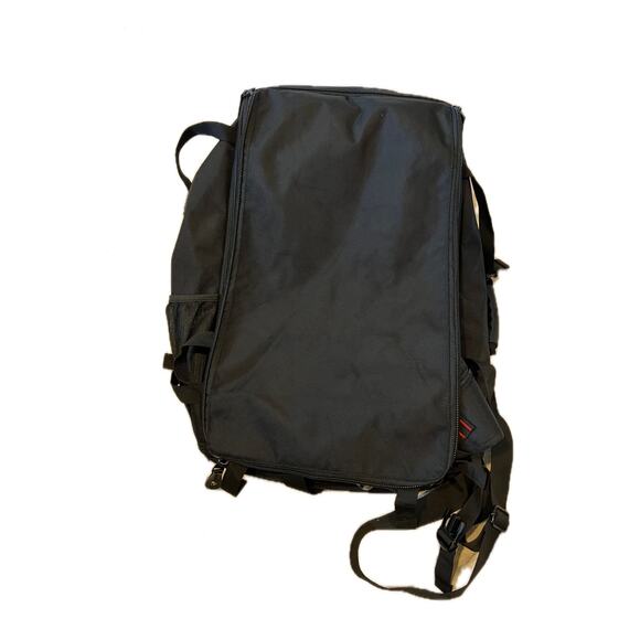 Generic Front and Side Loading Hiking Black Backpack XL - Picture 4 of 8